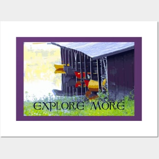 Explore More Canoes Posters and Art